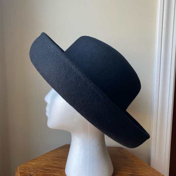Vintage Scala Collectione women's felt hat 100% wool hand crafted hat/size 22 - Picture 9 of 16